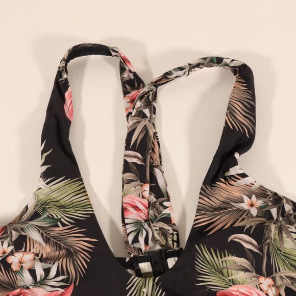 NWOT Seafolly Ocean Alley Cross High Neck Tank - Picture 8 of 11